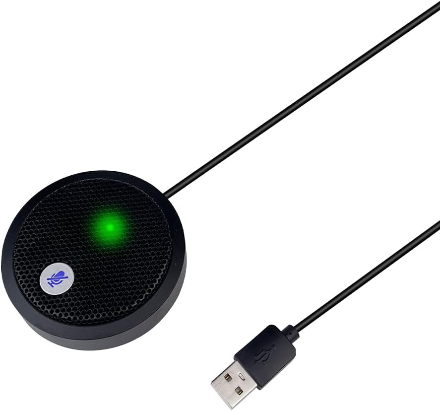 Microphone USB avec bouton muet et réduction de bruit pour PC — Micro USB