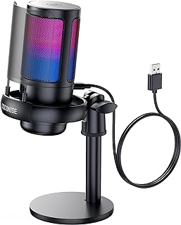 COCONISE USB Gaming Microphone for Podcasts, Streaming, and Videos