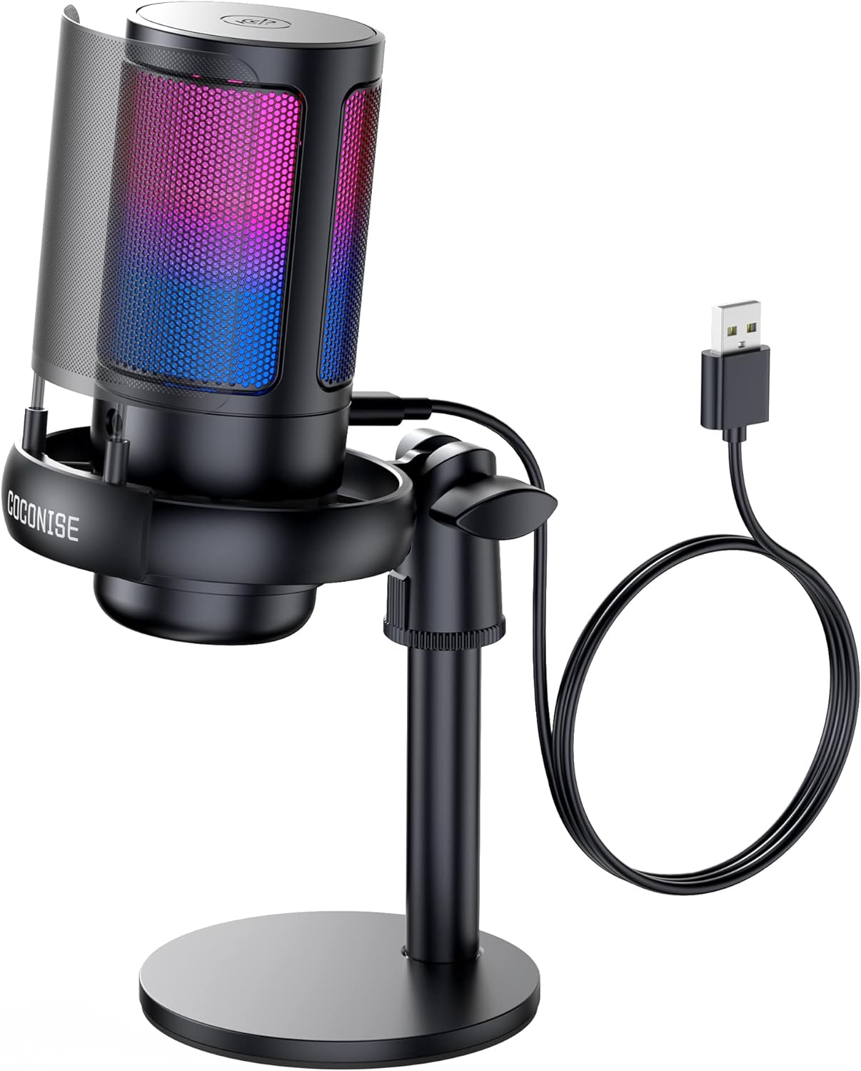 COCONISE USB Gaming Microphone for Podcasts, Streaming, and Videos — Usb Microphone