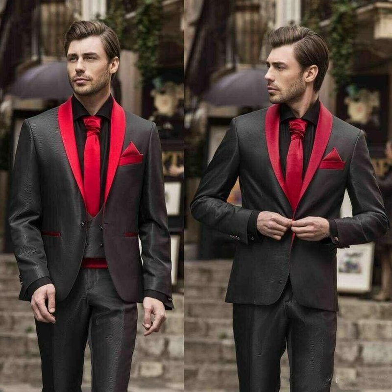 Tuxedo noir pour hommes pour mariage