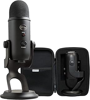 Logitech Blue Yeti USB Microphone for PC, Podcast, Gaming, Streaming