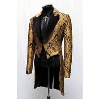 Tuxedo Ivory pour hommes avec queues crème