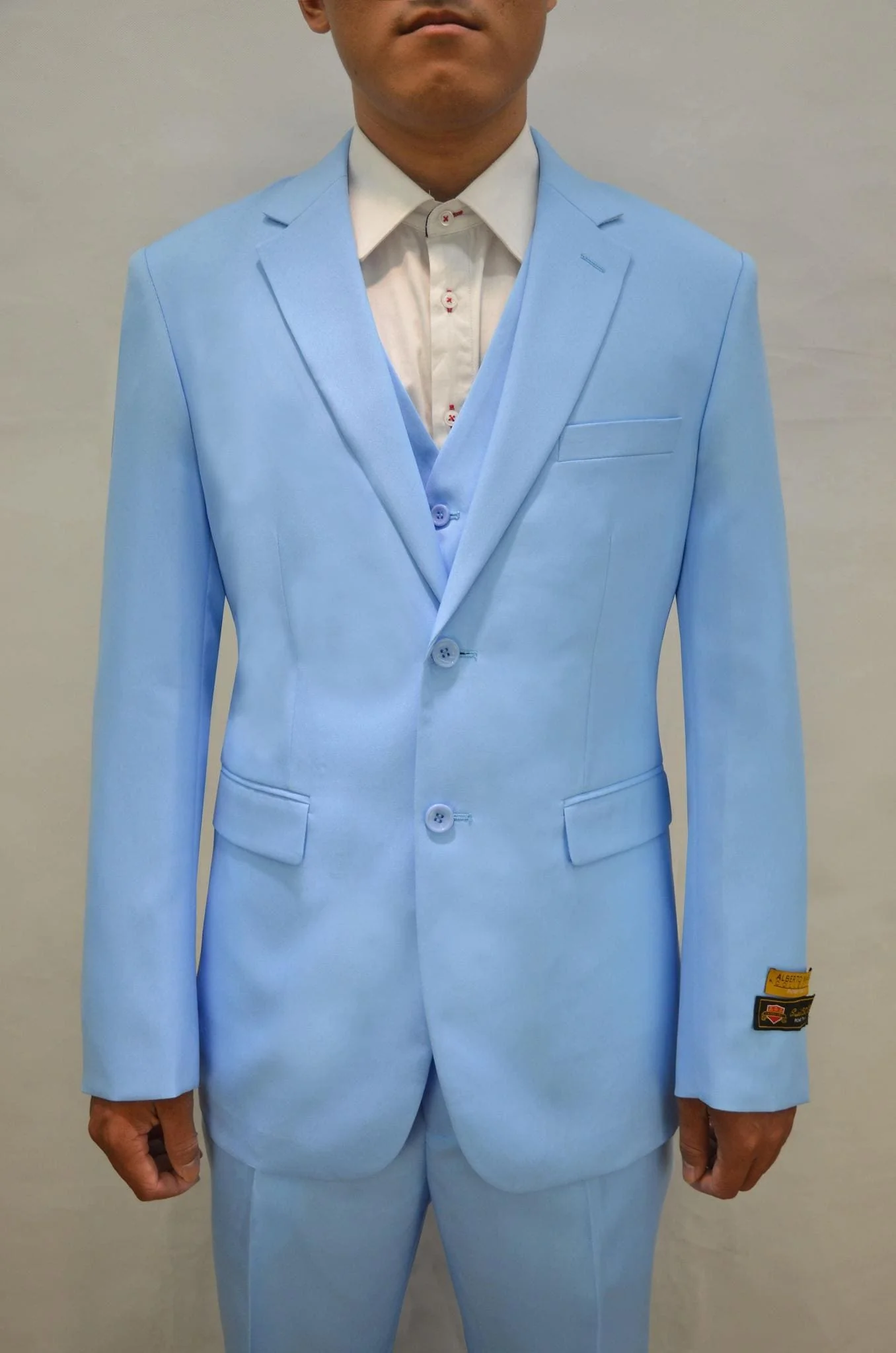 Costume de bal bleu bébé pour hommes — Costumes et vestons pour hommes