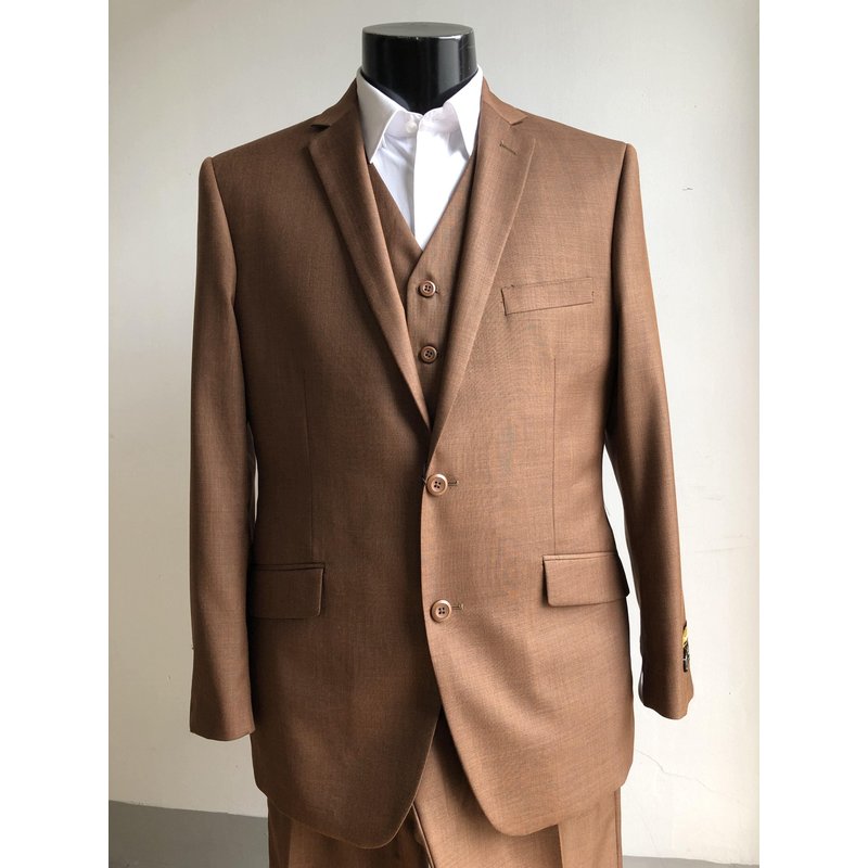 Hommes Brun costume de mariage — Costumes et vestons pour hommes