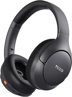 TOZO HT3 Hybrid Noise Cancelling Headphones with 90H Playtime — Noise Cancelling Headphones