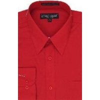 Men's Wholesale Red Dress Shirt - Minimum 10 Shirts for $150 — Mens Dress Shirts