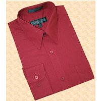 Men's Wholesale Wine Dress Shirt - Minimum 10 Shirts — Mens Dress Shirts
