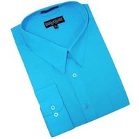 Alberto Nardoni Store Men's Light Blue Dress Shirt - Minimum 10 Shirts — Mens Dress Shirts