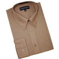 Hommes en gros Taupe Chemise Chemise 10 Chemises minimum x total 150 $ Choisir n'importe quelle couleur et taille — Chemises habillées pour hommes