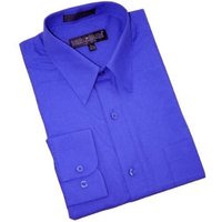 Men's Wholesale Royal Blue Dress Shirt - Minimum 10 Shirts — Mens Dress Shirts