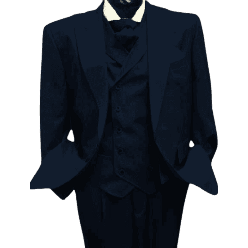 Alberto Nardoni Men's Urban Suit - 100% Wool Double Breasted — Mens Suits & Blazers