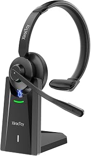 Casque sans fil avec micro pour appels clairs et réduction de bruit