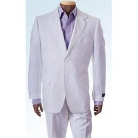 Alberto Nardoni Men's White Linen Suit with Matching Vest — Mens Suits & Blazers