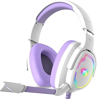 Jimonyer Gaming Headset for PC, PS4, PS5, Xbox One, Switch — Noise Cancelling Headphones