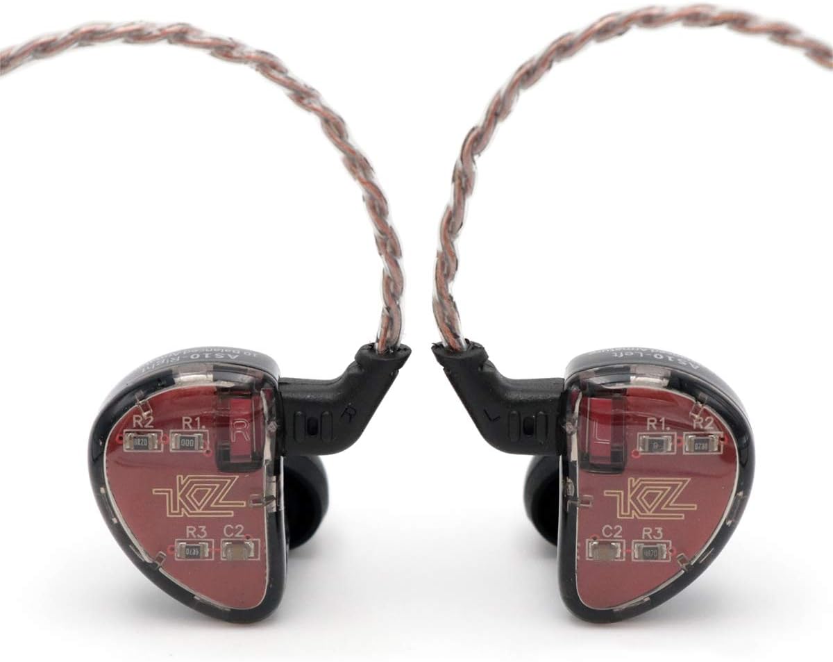 Écouteurs intra-auriculaires Linsoul KZ AS10 HiFi avec réduction de bruit — Casque antibruit