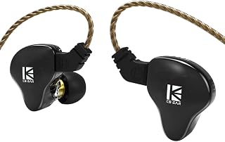 KBEAR KS2 IEM Wired Noise Cancelling Earbuds with Detachable Cable — Noise Cancelling Headphones