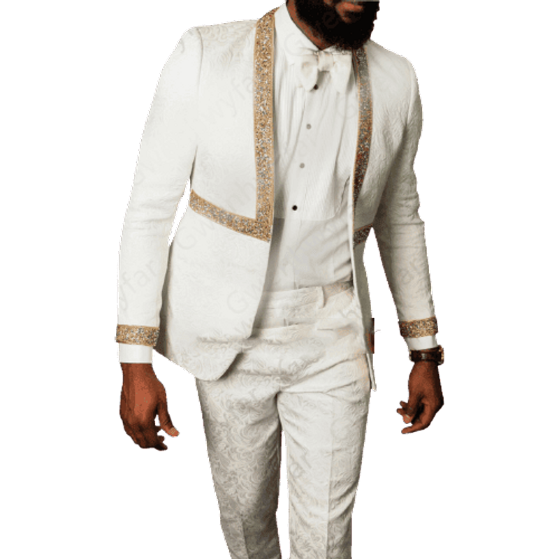 AlbertoNardoniStore Amsterdam Modern Fit Men's Suit — Fashion Accessories