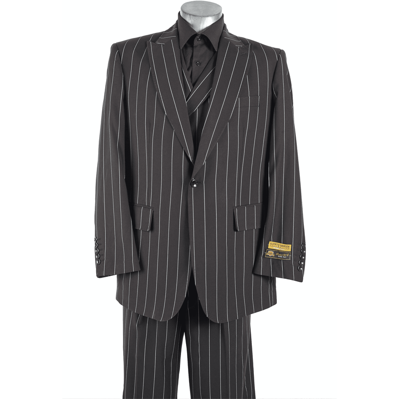 Gadson-54 3 pièces de la costume de la bande d'épingles — Costumes et vestons pour hommes