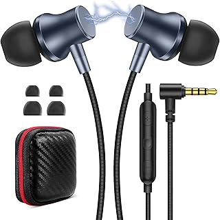 Wired Noise Cancelling Earbuds for Chromebook, Laptop, PC — Noise Cancelling Headphones