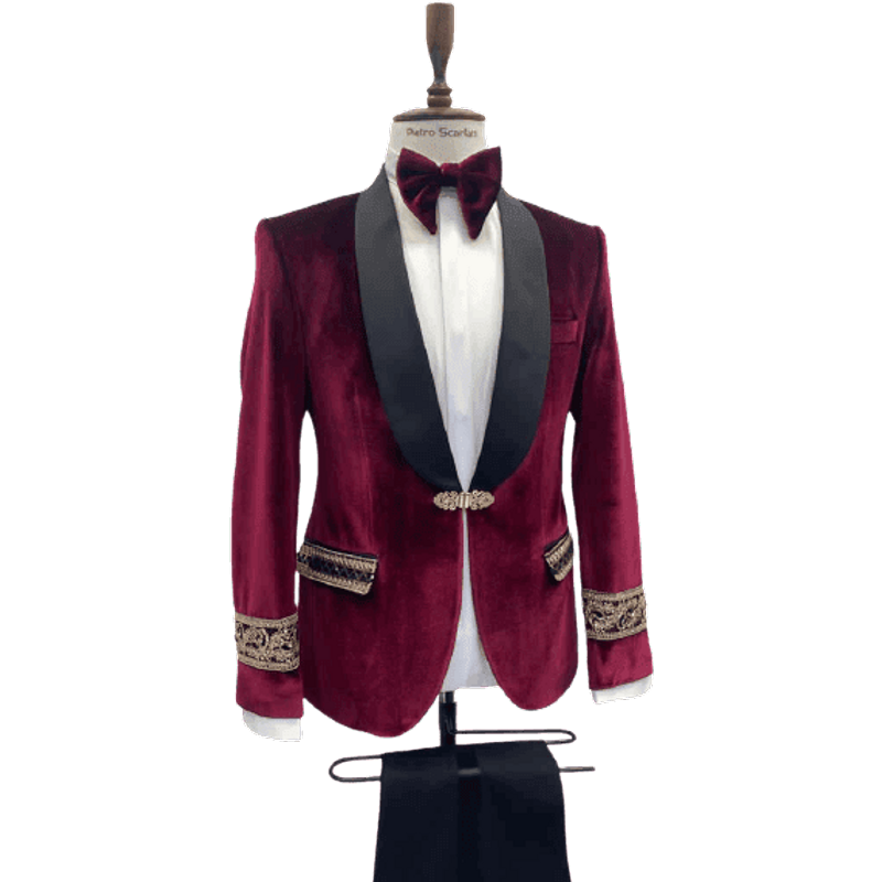 AlbertoNardoniStore Manchester Style Double Breasted Slim Fit Jacket — Fashion Accessories