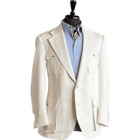 AlbertoNardoniStore Sorento White Slim Fit Suit — Fashion Accessories