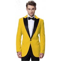 Costume pour hommes W2-Stage-Yellow d'Alberto Nardoni Store