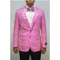 Plus Size Men's Blazer - Modern Fit with Notch Lapel