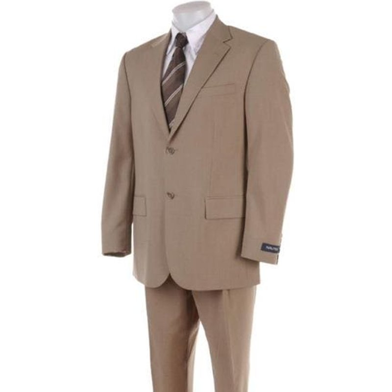 Tan Linen Blazer - Men's Tailored Fit — Mens Suits & Blazers