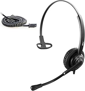 Casque Téléphonique MKJ avec Microphone RJ9 Anti-Bruit