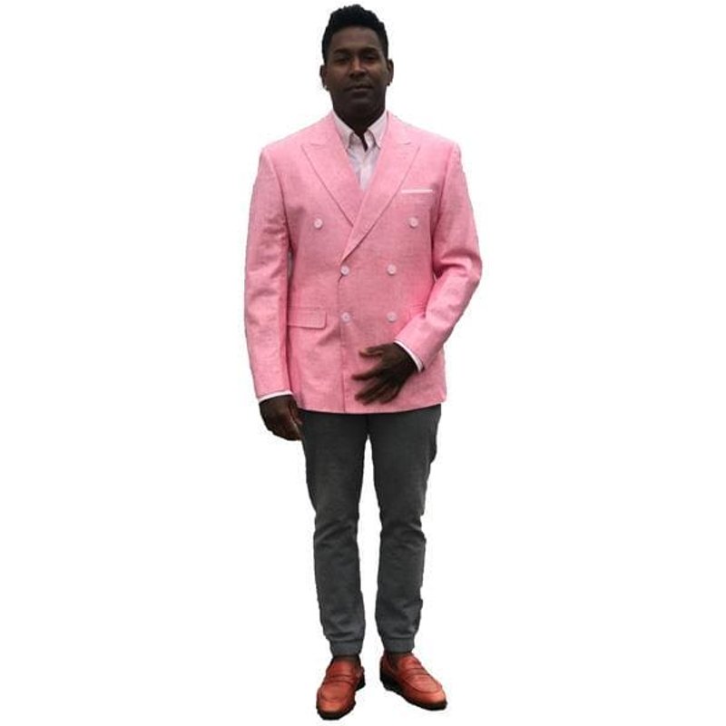Blazer couleur rose chaud — Costumes et vestons pour hommes