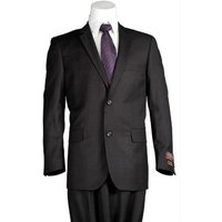 Alberto Nardoni Men's Slim Fit Plaid Suit with Matching Vest
