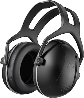 Noise Cancelling Ear Muffs for Adults, Foldable Industrial Headphones — Noise Cancelling Headphones