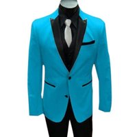 Turquoise Tuxedo - Men's Modern Fit Tuxedo