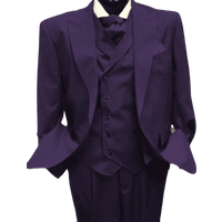 Alberto Nardoni Men's Classic Fit Double Breasted Suit — Mens Suits & Blazers