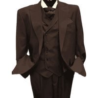Alberto Nardoni Men's Classic Fit Double Breasted Suit — Mens Suits & Blazers