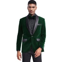 Alberto Nardoni Men's Emerald Green Blazer — Mens Suits & Blazers