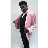 Alberto Nardoni Men's Pink Blazer