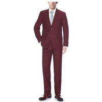 Costume Slim Fit Bourgogne pour Hommes Alberto Nardoni