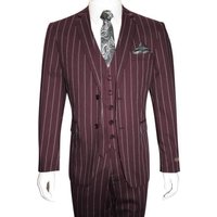 Homme Bourgogne Slim Fit costume