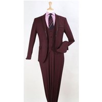 Homme Bourgogne Slim Fit costume