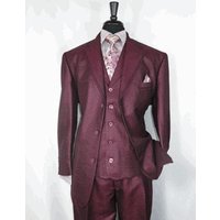Homme Bourgogne Slim Fit costume