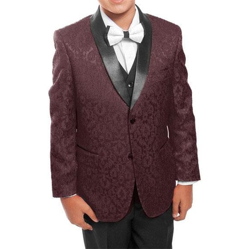 Homme Bourgogne Slim Fit costume — Costumes et vestons pour hommes