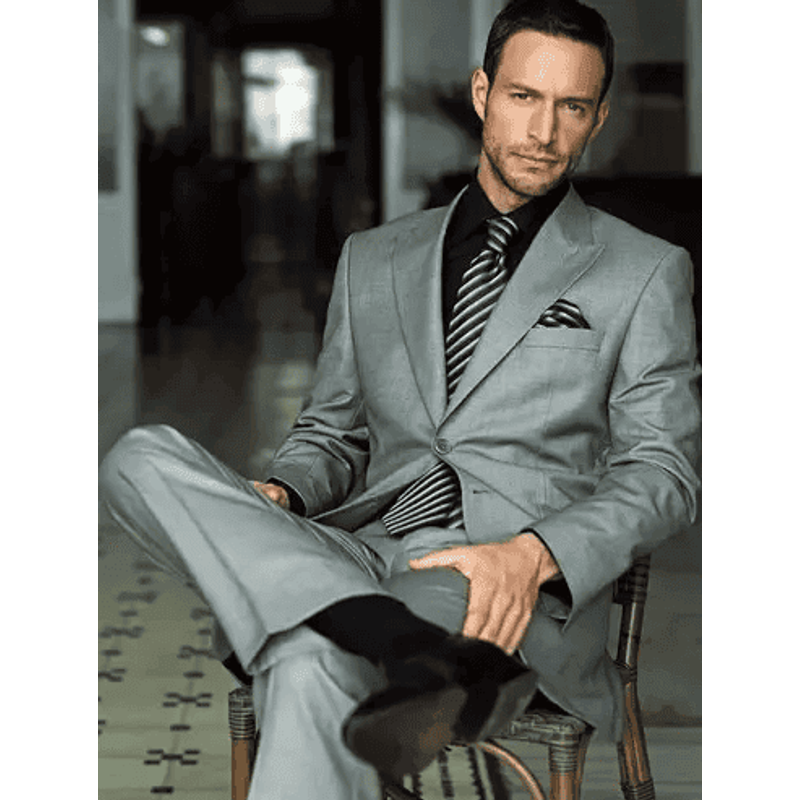 Costume de bal gris — Costumes et vestons pour hommes