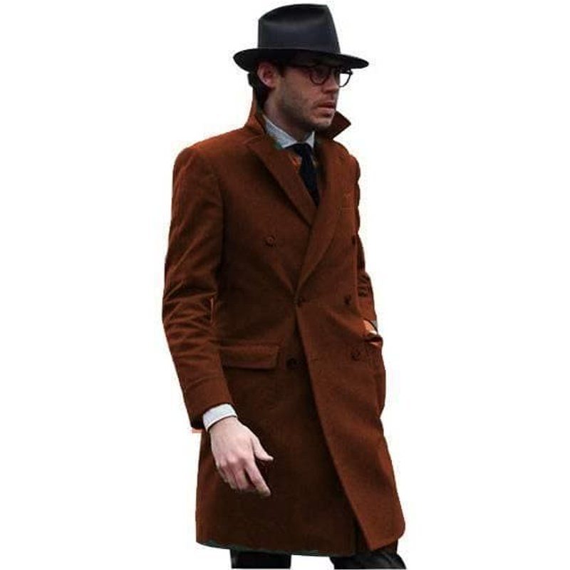 Pardessus en laine pour hommes - Pardessus en laine — Veste d'hiver Hommes