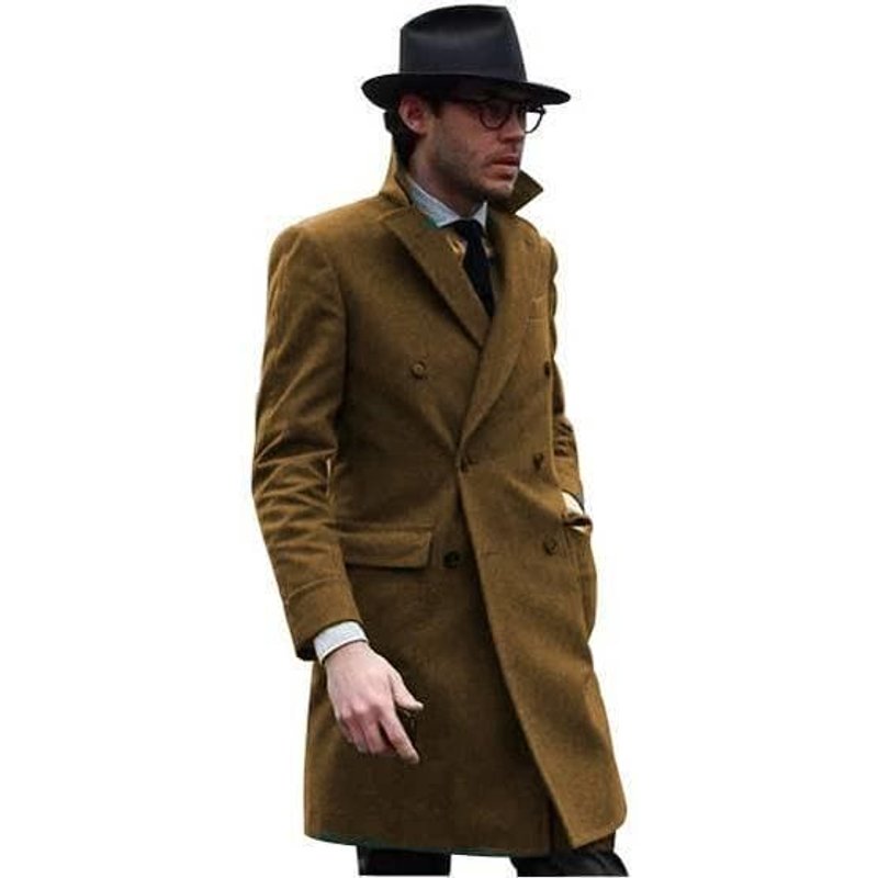 Pardessus en laine pour hommes - Pardessus en laine — Veste d'hiver Hommes