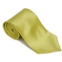 AlbertoNardoniStore Cravate Unie en Soie 100% Sulphur avec Mouchoir