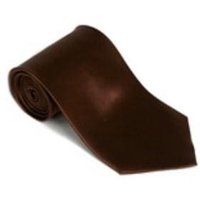 AlbertoNardoniStore Cravate en Soie 100% Marron Aztec avec Pochette — Accessoires de mode