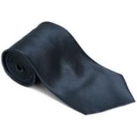 AlbertoNardoniStore Ebony 100% Silk Solid Necktie with Handkerchief — Fashion Accessories