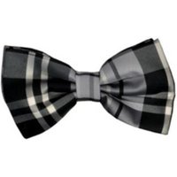 Noeud Papillon à Motif Plaid Noir et Gris - AlbertoNardoniStore
