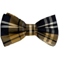 Noeud Papillon à Carreaux Bruns et Noirs - AlbertoNardoniStore